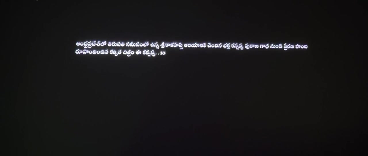 Kannappa 2025 Tamil Movie PreDVD 720p